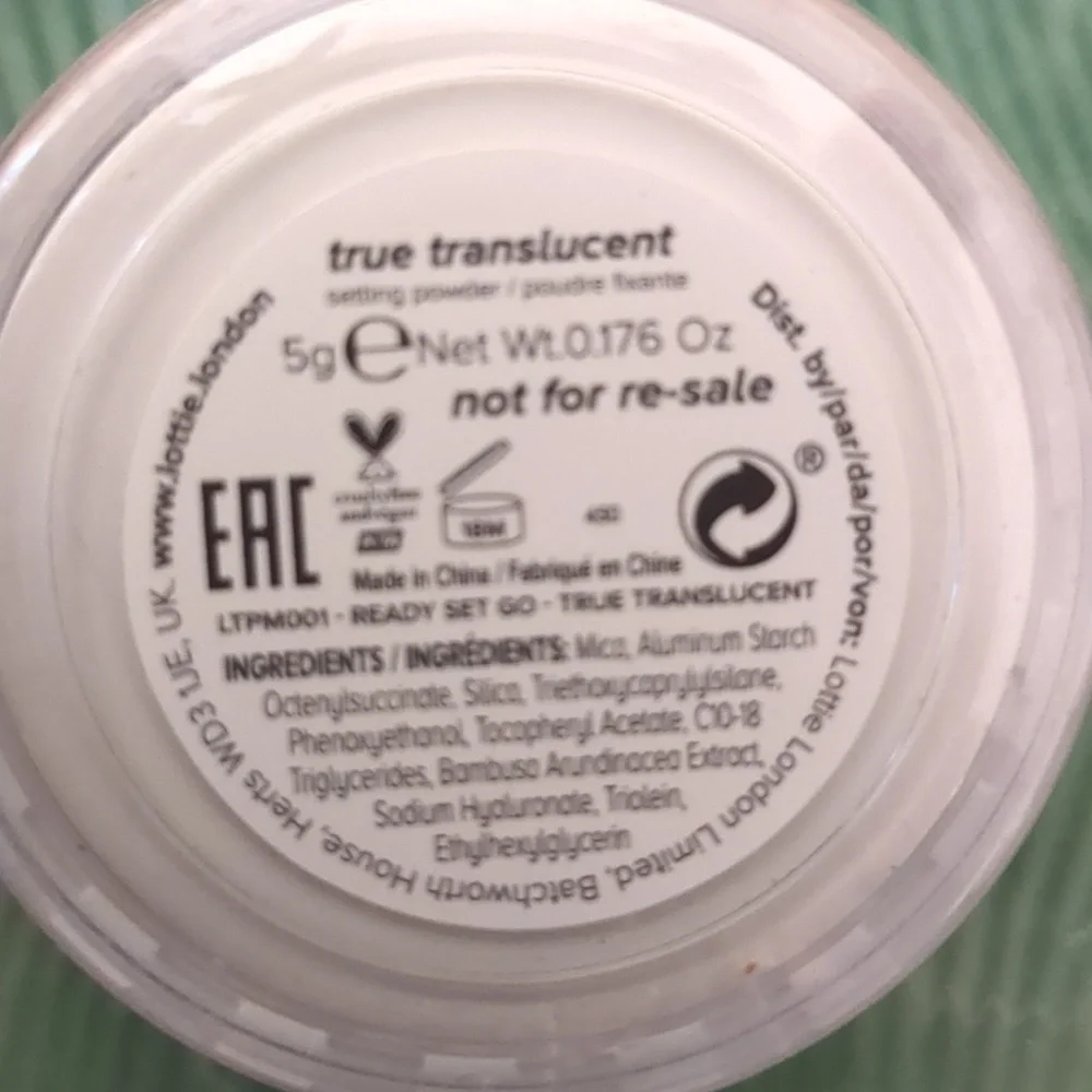 Setting Powder